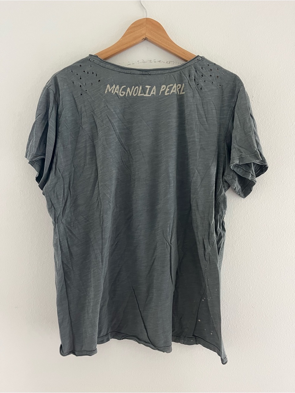 MAGNOLIA PEARL - Gray Graphic Shirt-‘Keep the Dream Alive' - one size/oversized - Picture 2 of 2